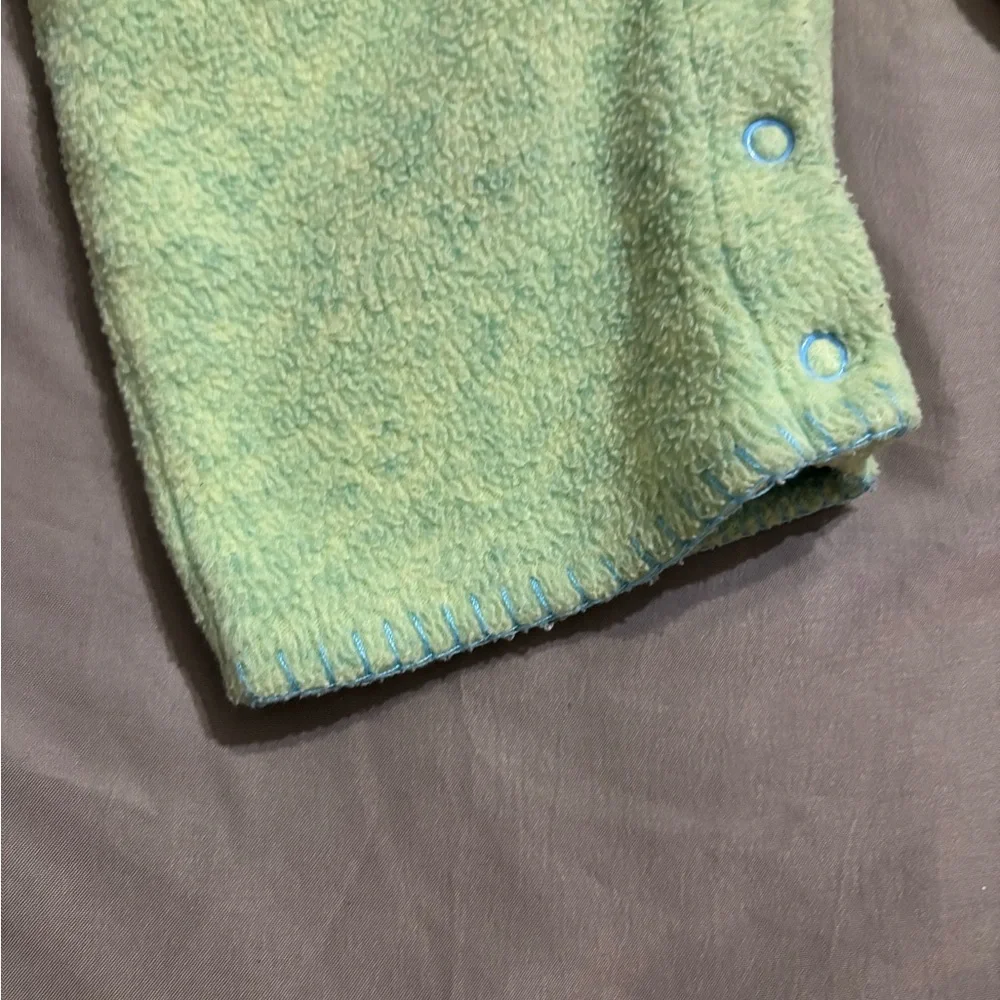 Silver Tag Carter’s Baby Overalls 6–9M Yoko Ono Lennon 2002 Terry Romper EUC - Picture 6 of 11